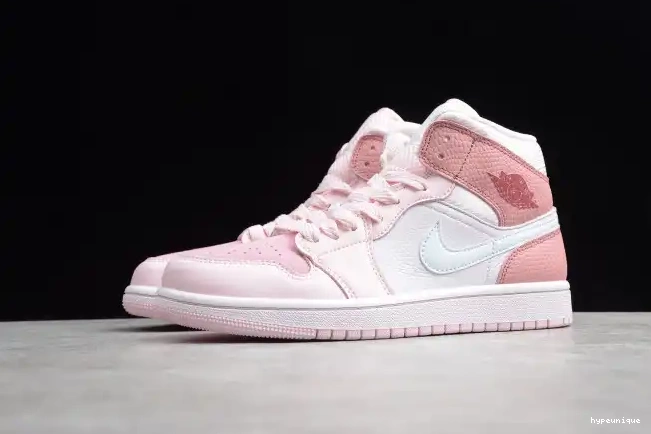 HYPE CW5379-600 Jordan Air Pink Digital Mid 1 0520
